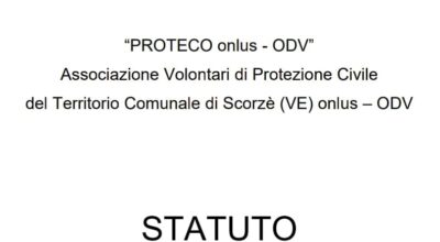 Nuovo Statuto ODV